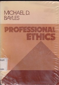 PROFESSIONAL ETHICS