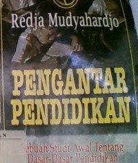 Image of PENGANTAR PENDIDIKAN