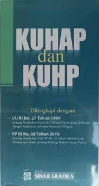 Image of KUHAP dan KUHP