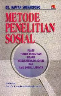 Image of METODE PENLITIAN SOSIAL