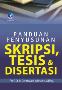 Image of PANDUAN PENYUSUNAN SKRIPSI, TESIS, & DISERTASI
