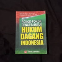 Image of Pokok-Pokok  Pengetahuan Hukum Dagang Indonesia