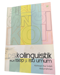 Image of Psikolinguistik Konsep & Isu Umum