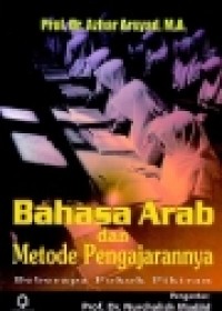 Image of BAHASA ARAB DAN METODE PENGAJARANNYA : beberapa pokok pikiran